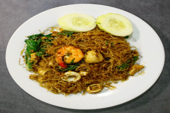 Fried Vermicelli with Egg/Chicken/Seafood